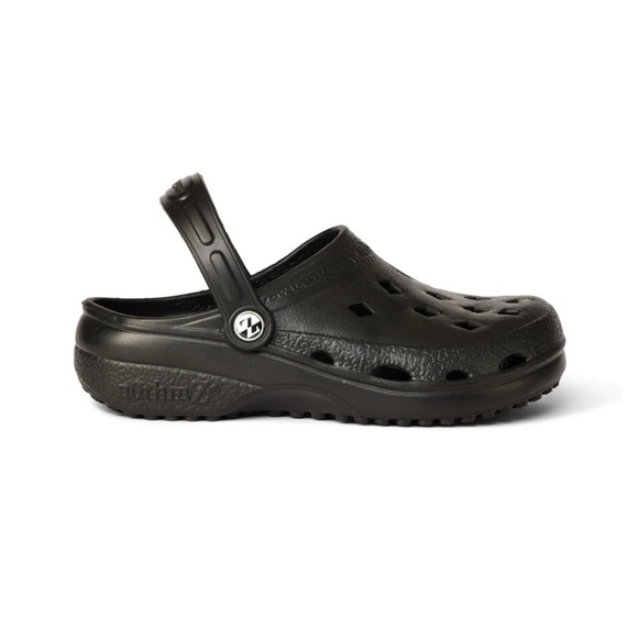 NEW! NOTHINZ SHOES JUNIORS/BIG KID CLOGS | black | Size J6 L8 unisex - Picture 1 of 12